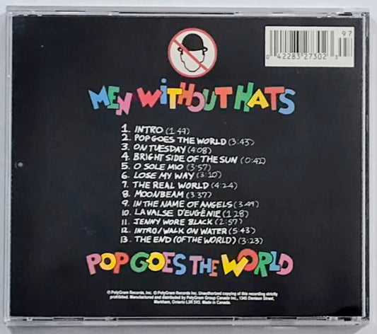 Men Without Hats - “Pop Goes The World” - COMPACT DISC VG+/VG+