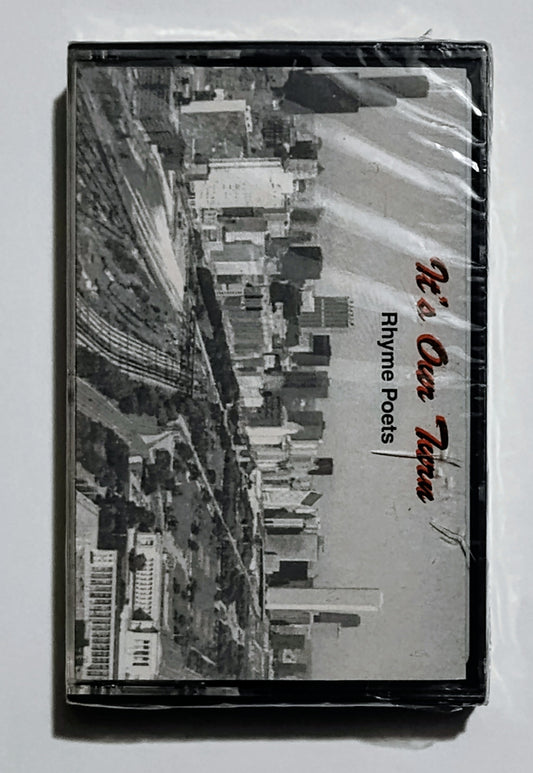 Rhyme Poets - "It's Our Turn" - CASSETTE TAPE NM/M (Sealed; cracked cover)