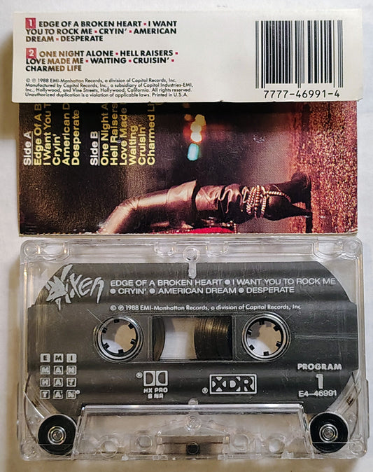 Vixen - “Vixen” - CASSETTE TAPE G+/VG
