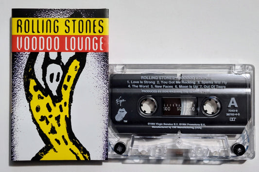Rolling Stones - "Voodoo Lounge" - CASSETTE TAPE (XDR; DOLBY) VG+/VG+