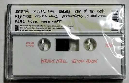 Beach House - "Teen Dream" - INDIE CASSETTE TAPE (White Shell) M/M (Sealed)