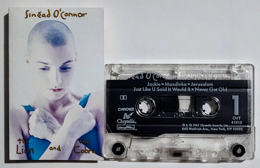 Sinead O'connor - "The Lion And The Cobra" - CASSETTE TAPE VG/VG+