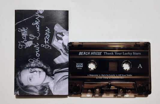 Beach House - "Thank Your Lucky Stars" - INDIE CASSETTE TAPE (Smoke shell) NM/NM