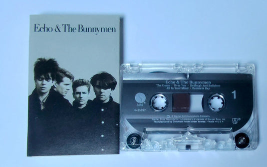 Echo & The Bunnymen - "Echo & The Bunnymen" - CASSETTE TAPE (DOLBY HX PRO B NR) VG+/VG+