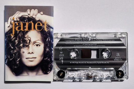 Janet Jackson - "Janet" - CASSETTE TAPE (XDR; Chrome; DOLBY) VG/VG+