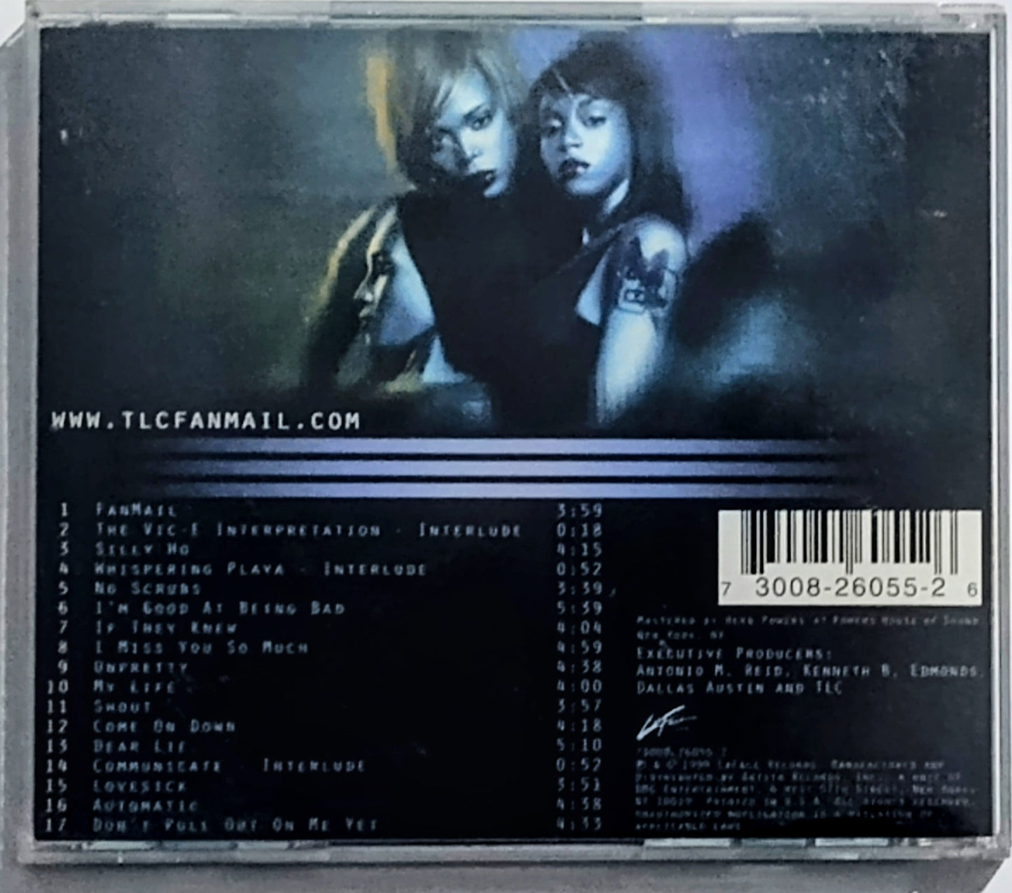 TLC - “Fanmail” - COMPACT DISC VG/G
