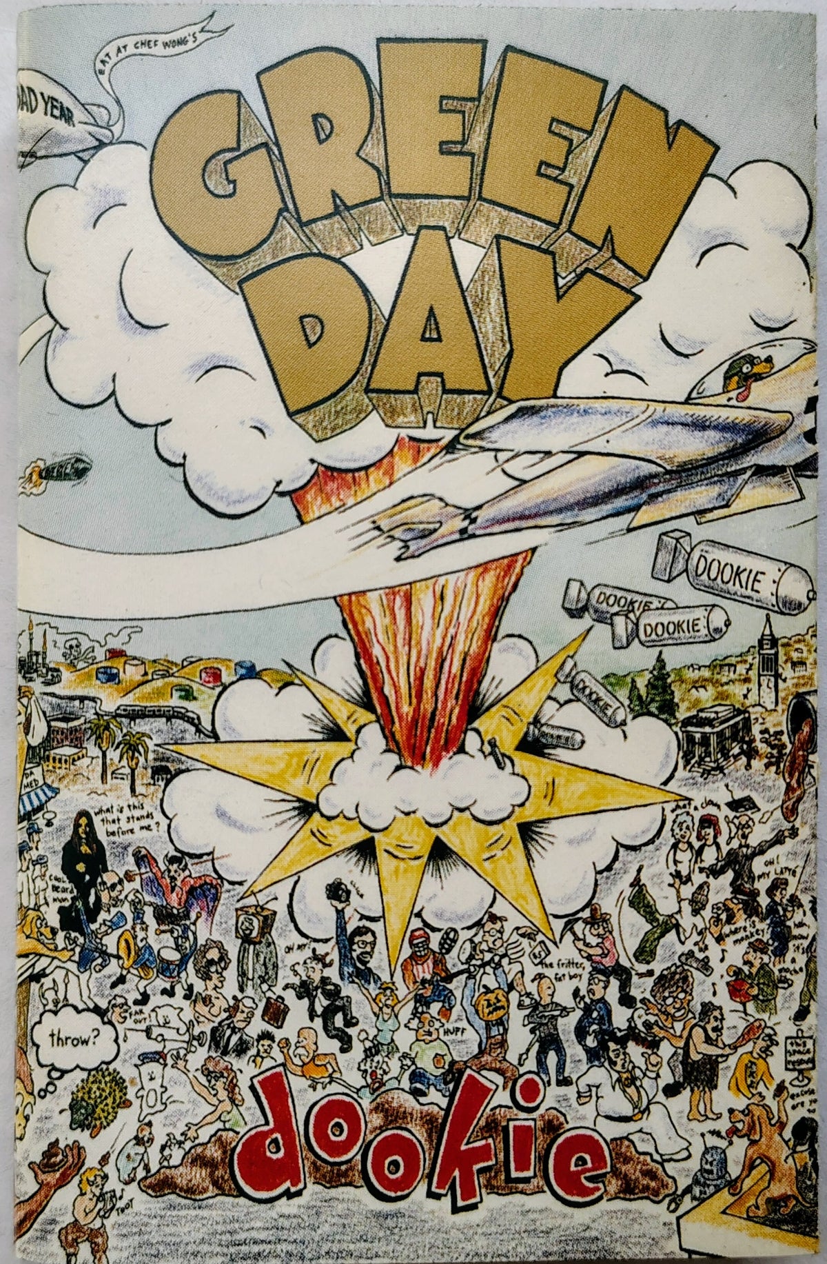 Green Day - "Dookie" - CASSETTE TAPE VG/VG *🚨*