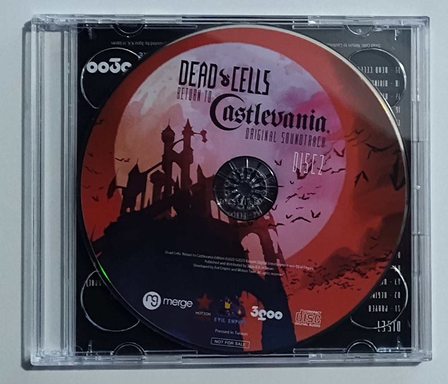 Yoann Laulan (With Music written by Komami Kokeika Club) - "Dead Cells: Return To Castlevania Original Soundtrack" - INDIE COMPACT DISC (2-CDs) NM/NM