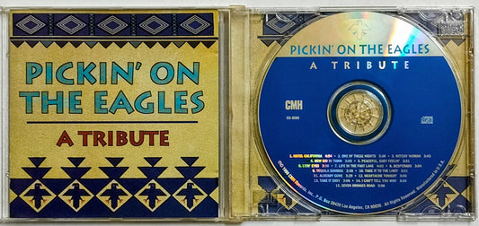 Various Artists - “Pickin’ On The Eagles - A Tribute (Compilation)” - COMPACT DISC VG+/VG