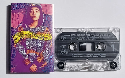 Technotronic - "Pump Up The Jam The Album" - CASSETTE TAPE (XDR; DOLBY HX PRO B NR) VG+/VG+