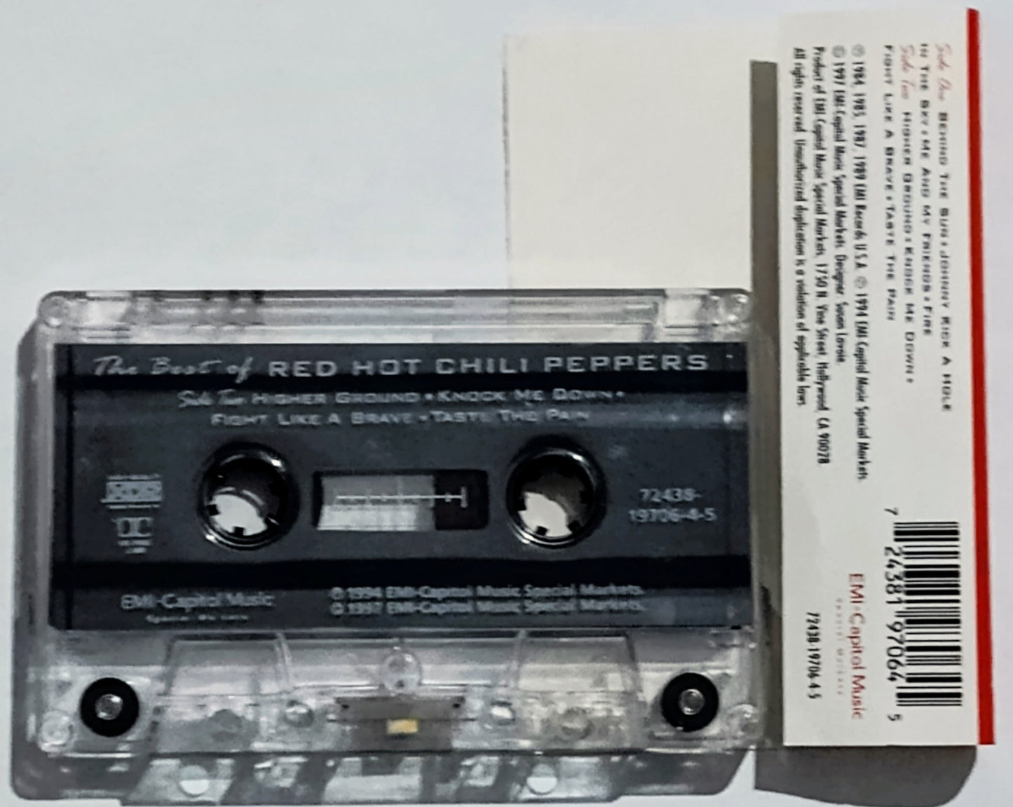Red Hot Chili Peppers - “The Best Of Series Compilation” - CASSETTE TAPE VG/VG
