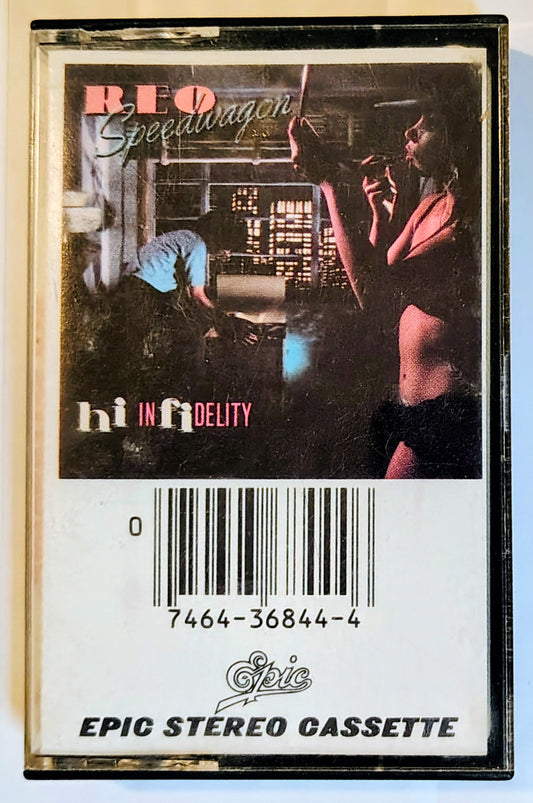 REO Speedwagon - "Hi Infidelity" - CASSETTE TAPE VG/VG+
