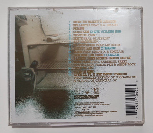 Vast Aire (Cannibal Ox) - "Look Mom...No Hands" - INDIE COMPACT DISC VG+/VG+