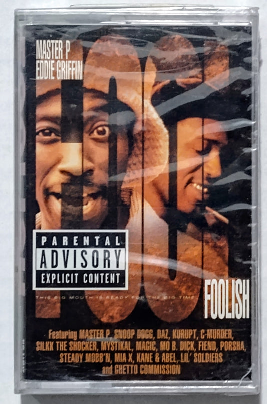 Various Artists - “Foolish Soundtrack” - CASSETTE TAPE NM/M (Sealed; scratchy cellophane; 1cm hole in cellophane)