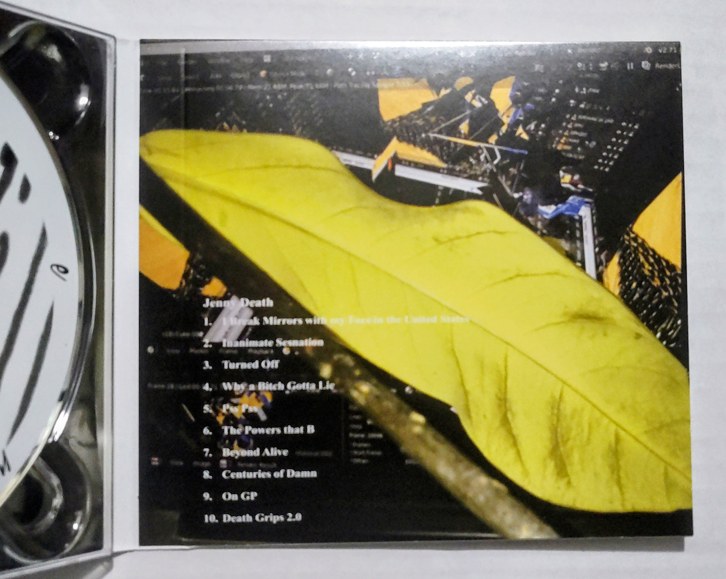 Death Grips - "The Powers That B" - COMPACT DISC (2x) NM/NM