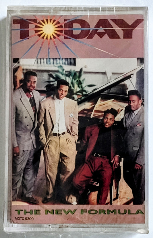 Today - “The New Formula” - CASSETTE TAPE VG+/M (Sealed; torn cellophane; cracked case)