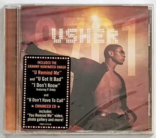 Usher - “8701” - COMPACT DISC M/M (Sealed with hype sticker)