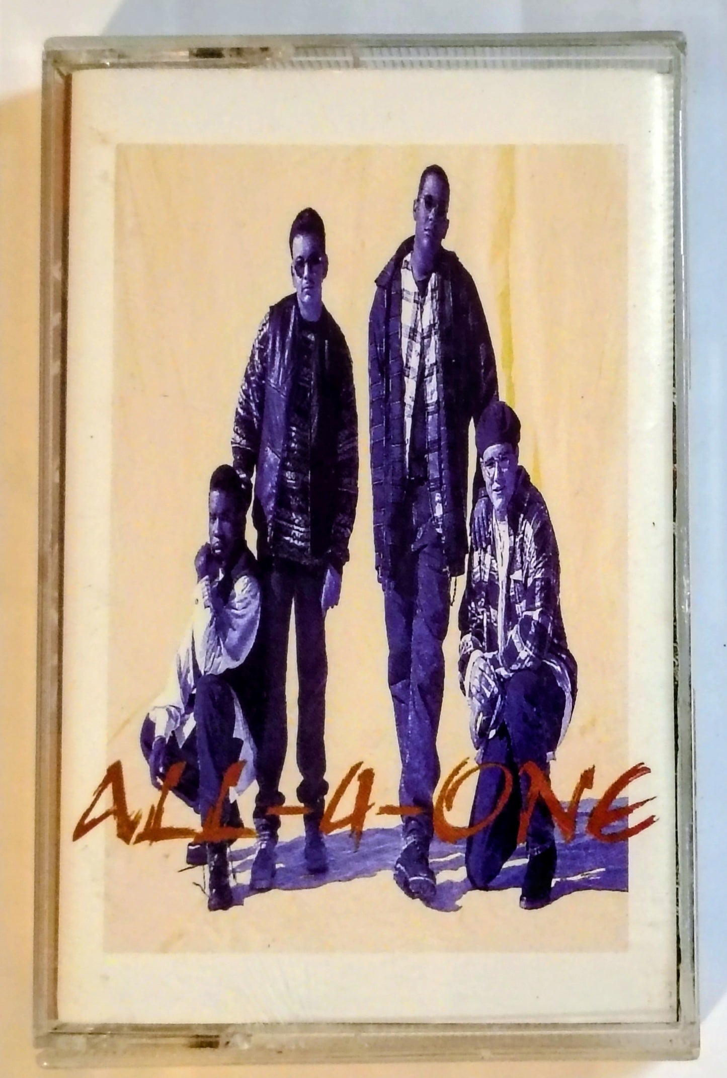 All-4-One - “All-4-One” - CASSETTE TAPE VG+/VG+