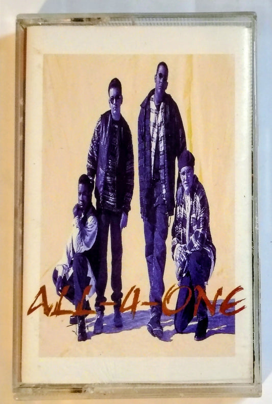 All-4-One - “All-4-One” - CASSETTE TAPE VG+/VG+