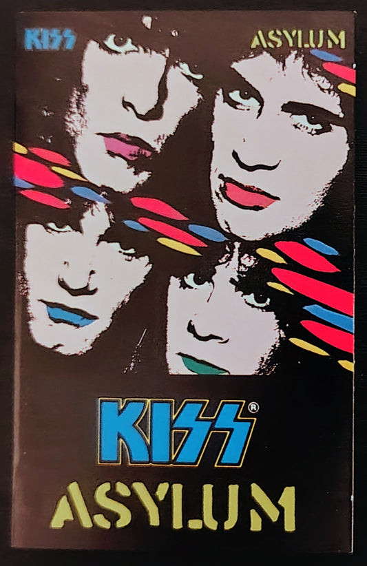 Kiss - "Asylum" - CASSETTE TAPE VG+/VG