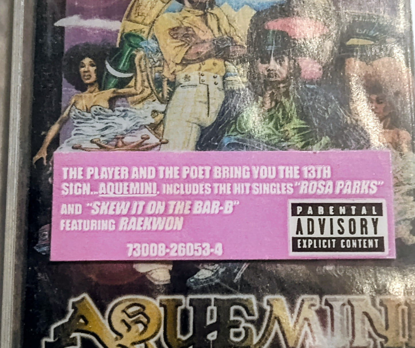 Outkast - "Aquemini" - CASSETTE TAPE (DOLBY HX PRO B NR) G+/G* (See Notes/Photos)