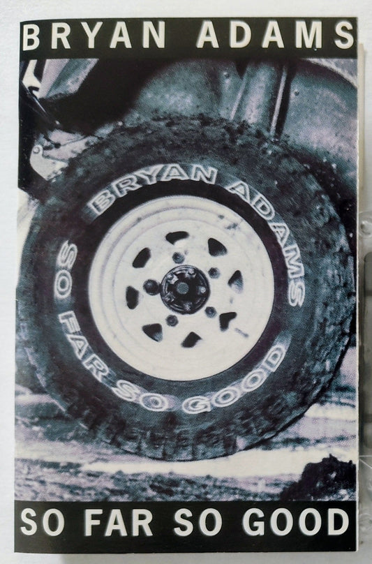 Bryan Adams - “So Far So Good” - CASSETTE TAPE VG+/VG+