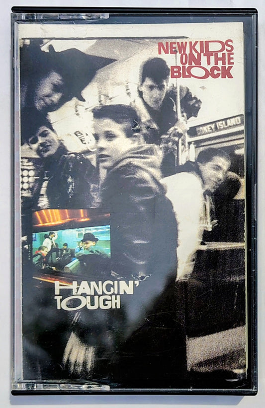 New Kids On The Block - "Hangin' Tough" - CASSETTE TAPE G+/VG+