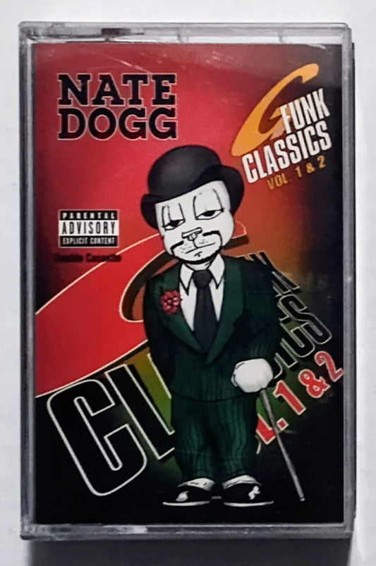 Nate Dogg - “G Funk Classics Vol. 1 & 2” - CASSETTE TAPE (2x) NM/NM