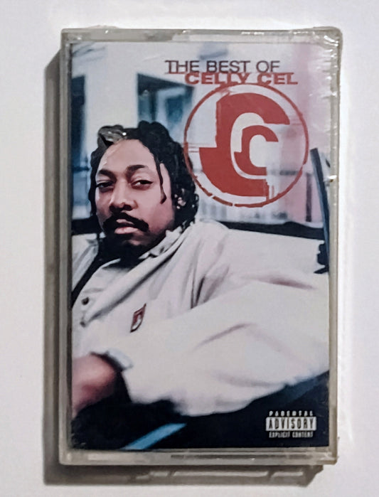 Celly Cell - "Best Of Celly Cell" - CASSETTE TAPE (DOLBY) NM/M (Sealed; hole in back of seal; tiny tear in seal)