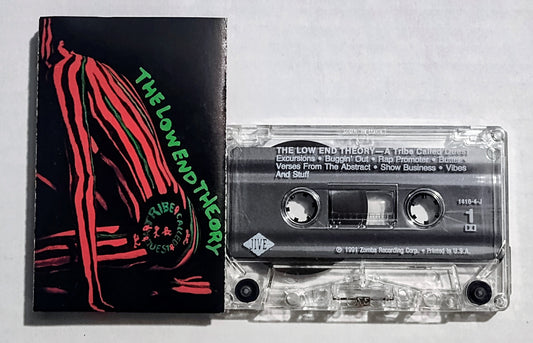 A Tribe Called Quest - "The Low End Theory (Clean Version)" - CASSETTE TAPE VG/VG+