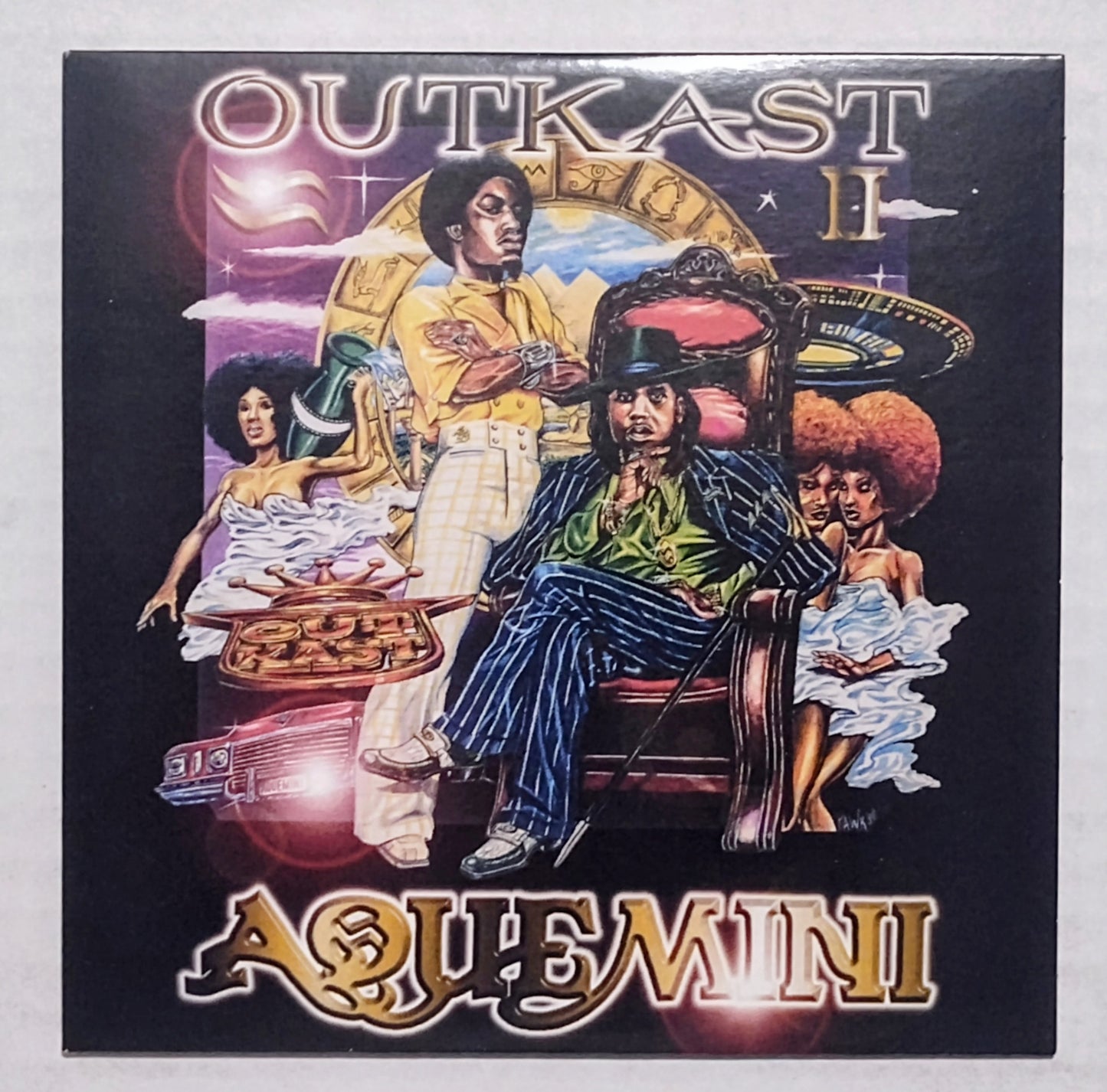 Outkast - “Album 3-Pack: ATLiens; Aquemini; Stankonia” - COMPACT DISC (3x; Vinyl-type sleeve replicas) VG+/NM