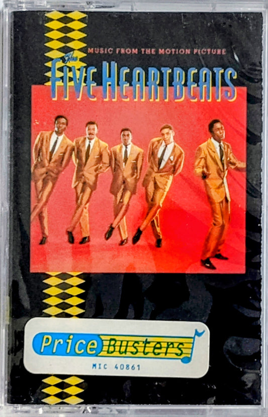 Five Heartbeats - “The Five Heartbeats (Soundtrack From The Motion Picture) - CASSETTE TAPE NM/M (Sealed; small crack on back of case)