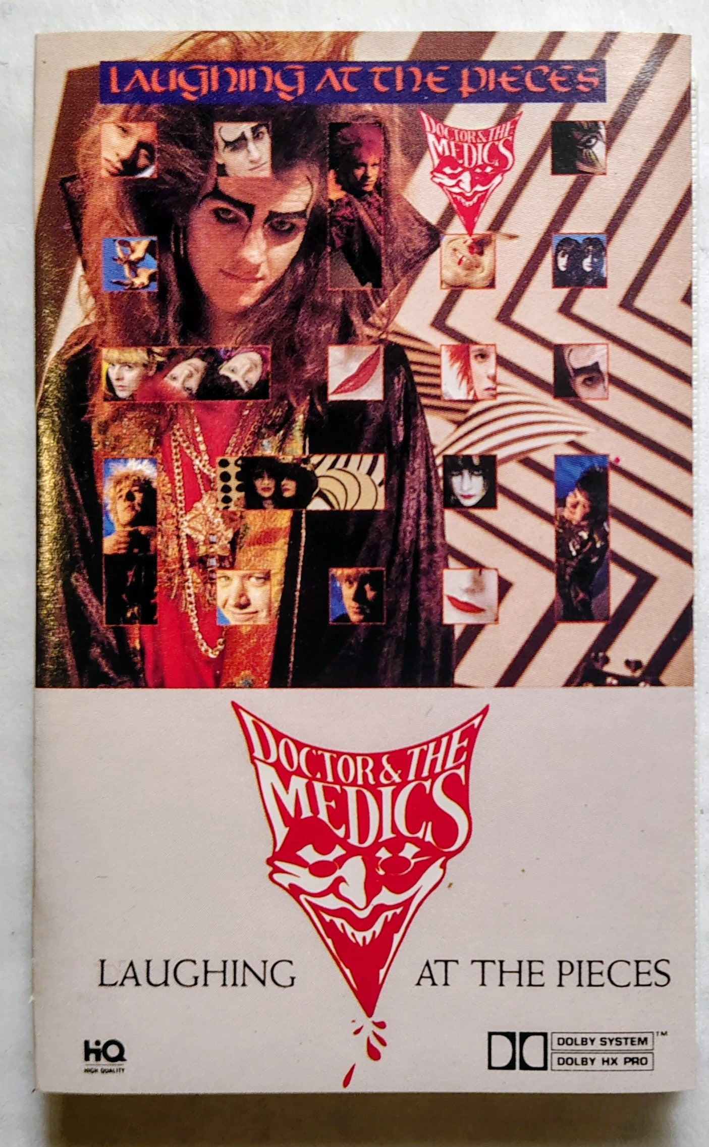 Doctor & The Medics - "Laughing At The Pieces” - CASSETTE TAPE VG+/VG+