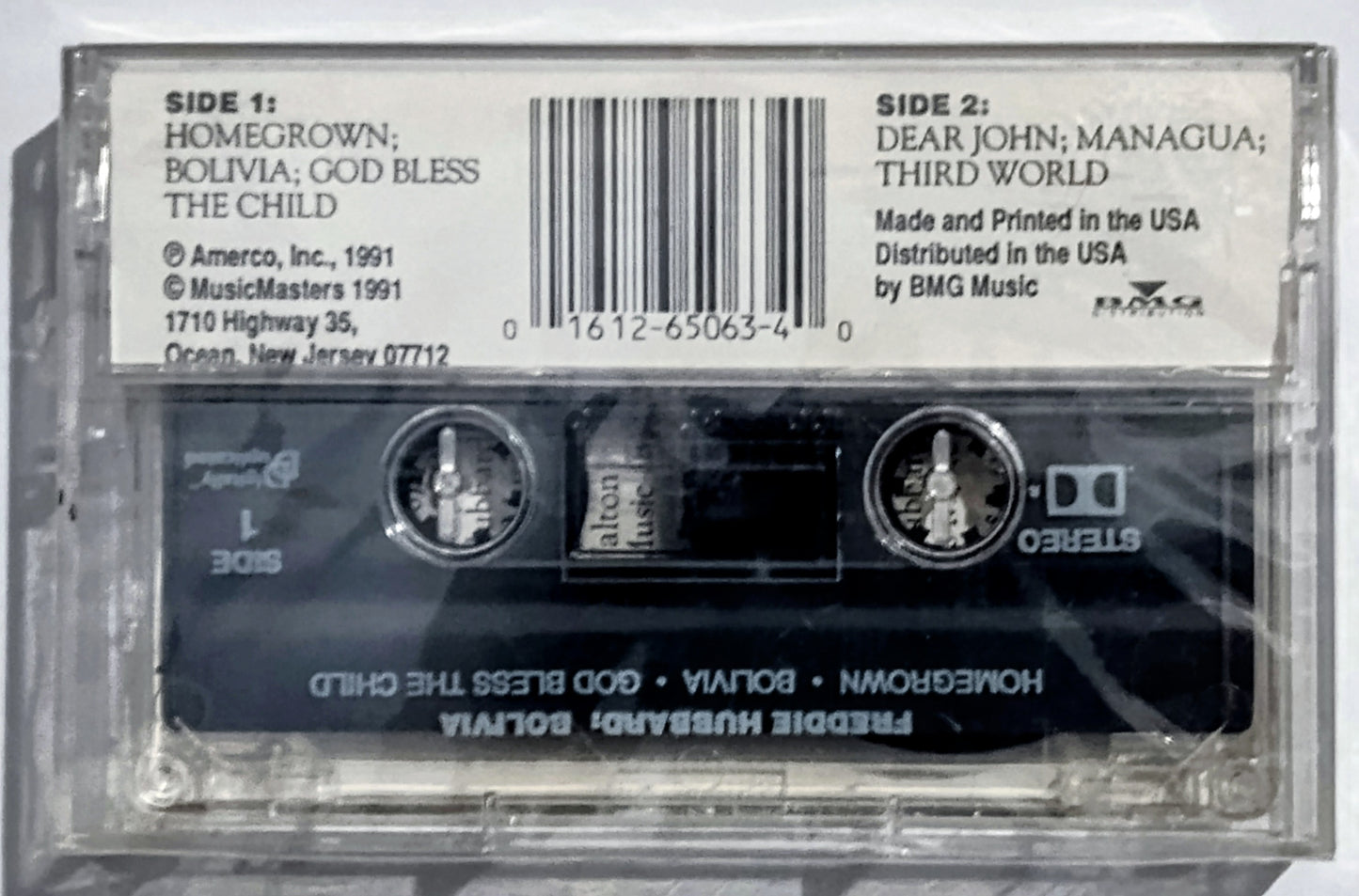 Freddie Hubbard - “Bolivia” - CASSETTE TAPE M/M (Sealed)