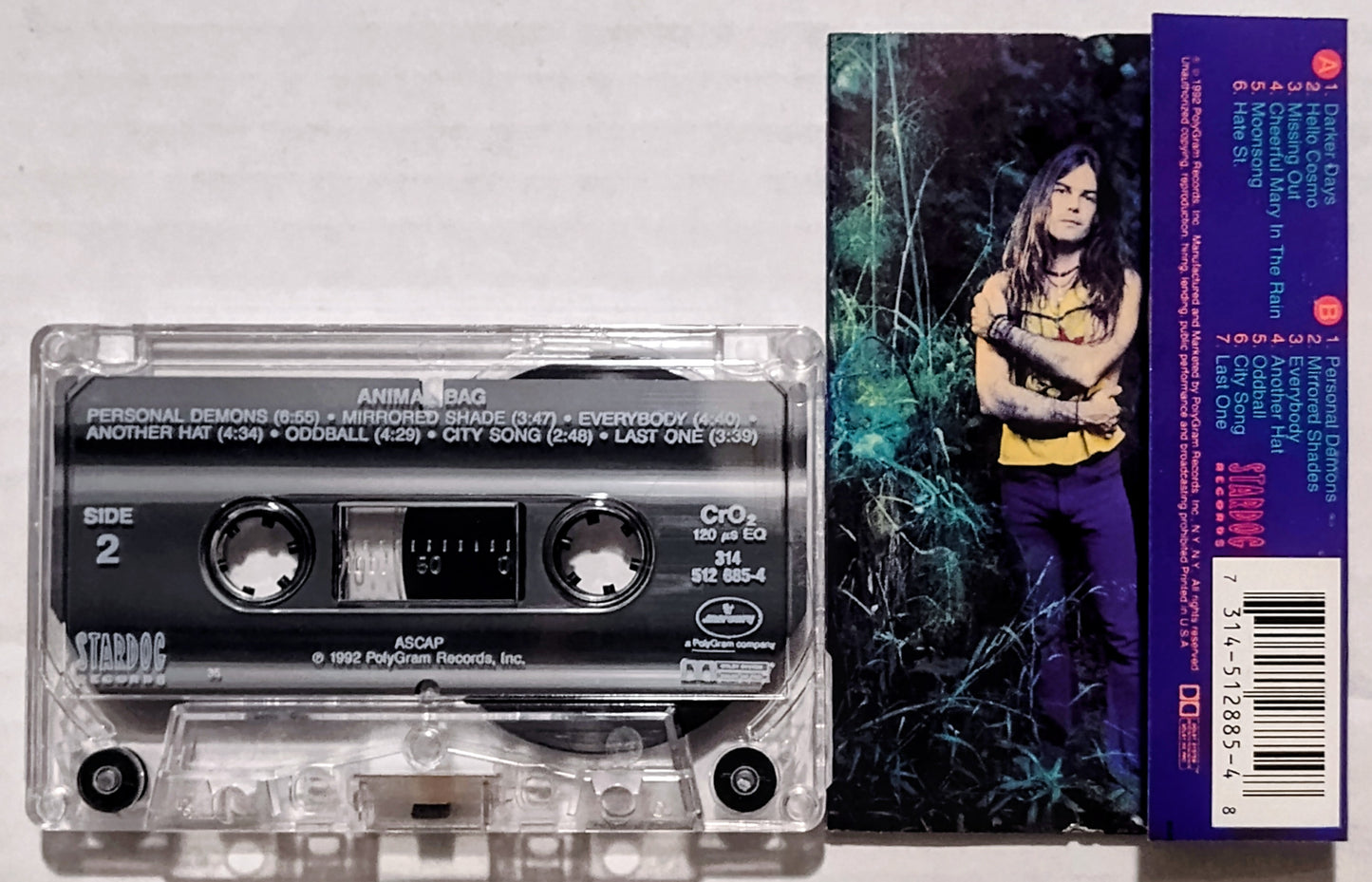 Animal Bag - “Animal Bag” - CASSETTE TAPE VG+/VG+