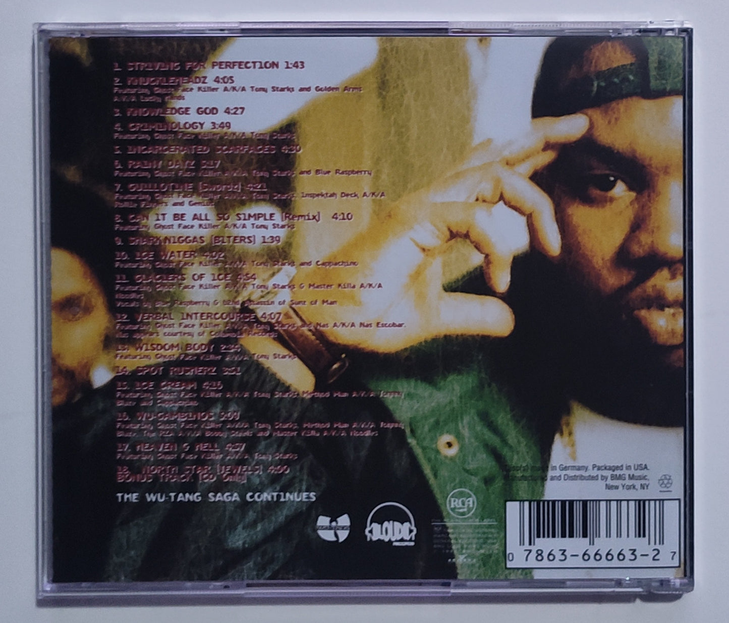 Raekwon - "Only Built 4 Cuban Linx" - COMPACT DISC NM/NM