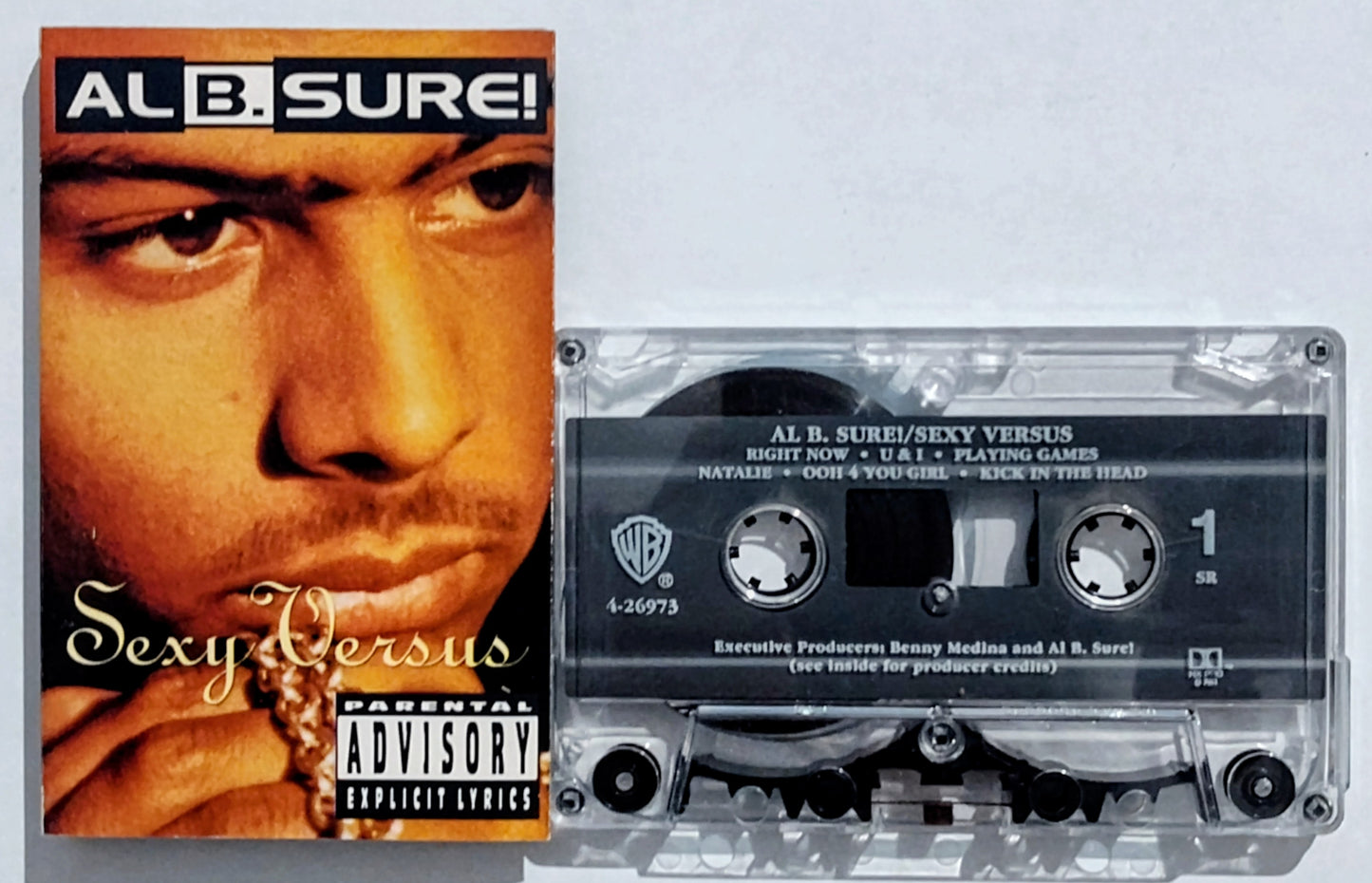 Al B. Sure - “Sexy Versus” - CASSETTE TAPE VG+/VG+