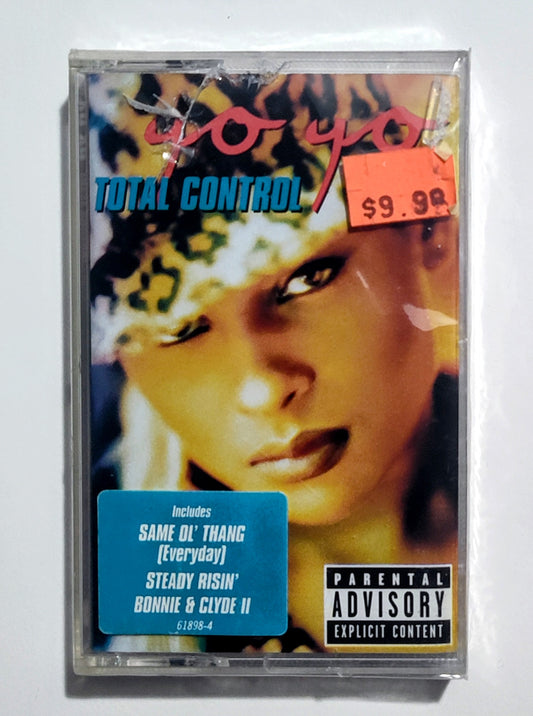 Yo-Yo - "Total Control" - CASSETTE TAPE (SR; DOLBY) VG+/M (Sealed; cracked cover)
