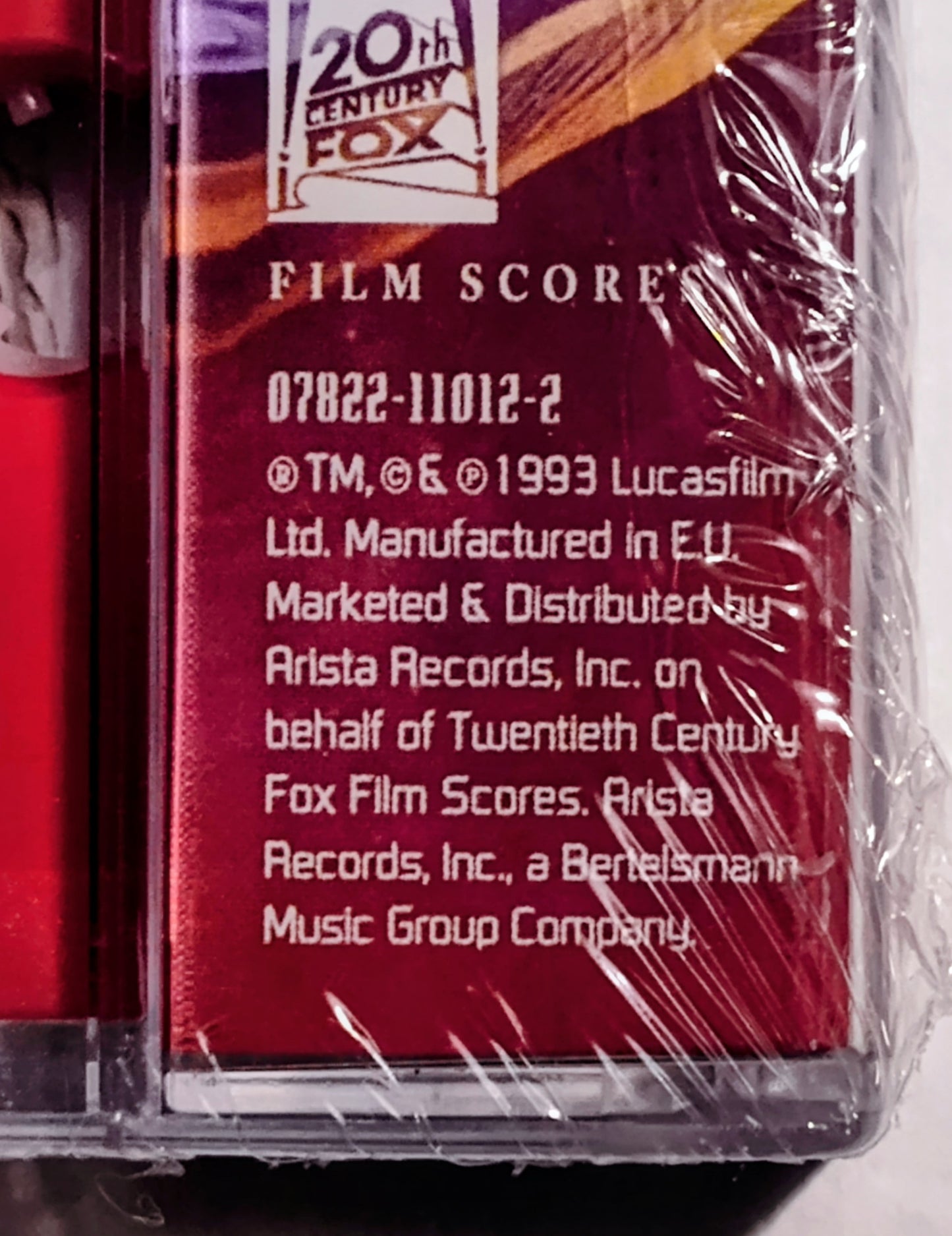 John Williams - "Star Wars Trilogy" - (3)CASSETTE TAPE(S) Italy "Fan Club" Limited Edition Import) M/M (Sealed; last copy)