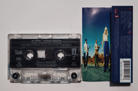 No Doubt - "Tragic Kingdom" - CASSETTE TAPE (DOLBY HX PRO B NR) VG/VG