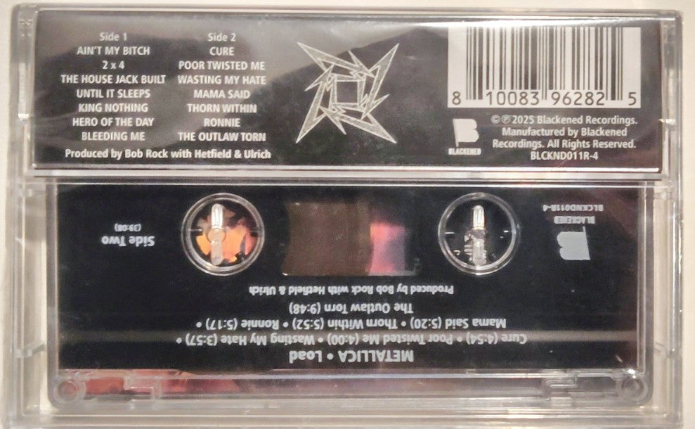 Metallica - "Load (Remastered)" - CASSETTE TAPE (2025 Reissue) M/M (Sealed)