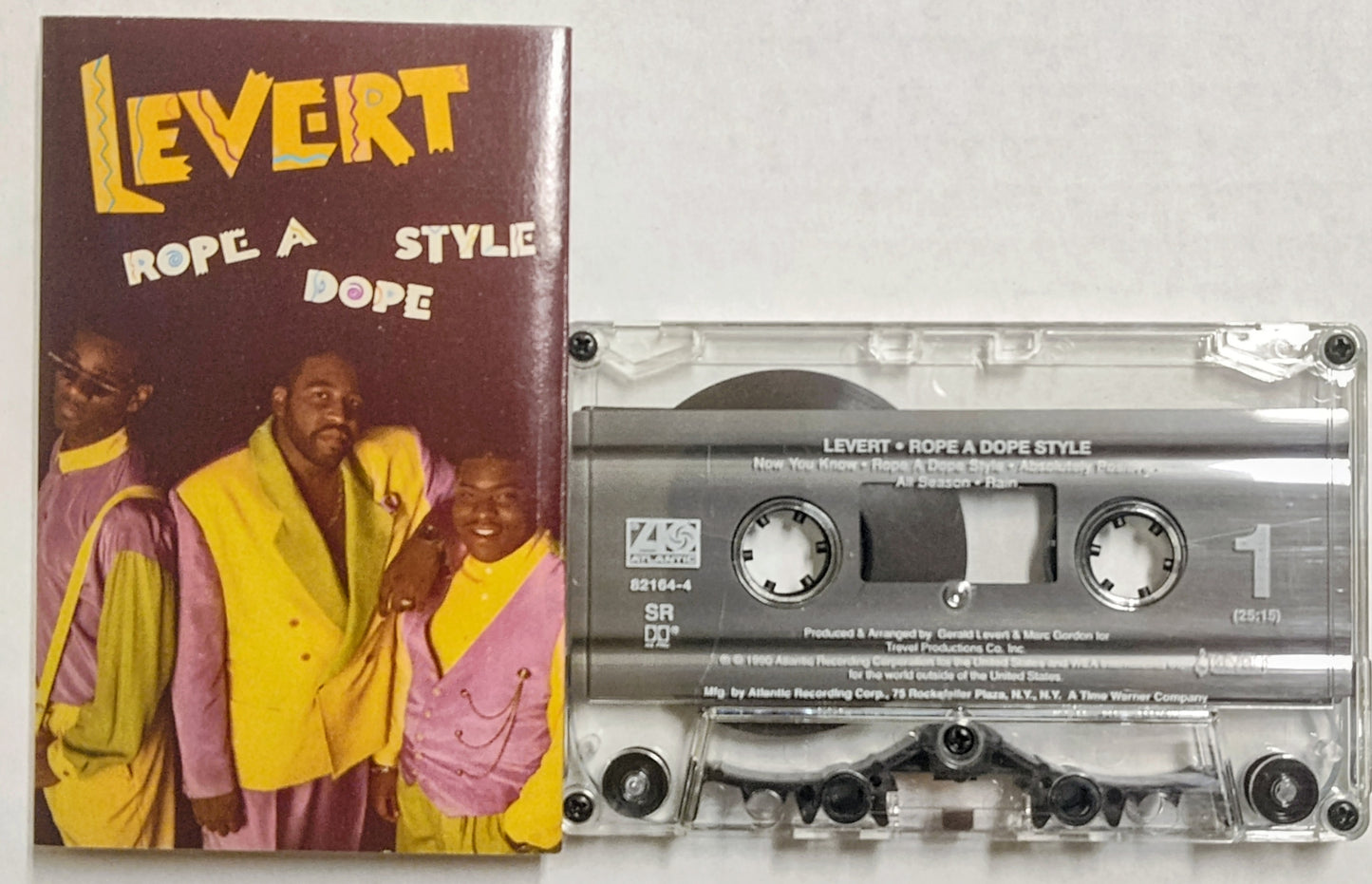 Levert - “Rope A Dope Style” - CASSETTE TAPE VG+/VG+