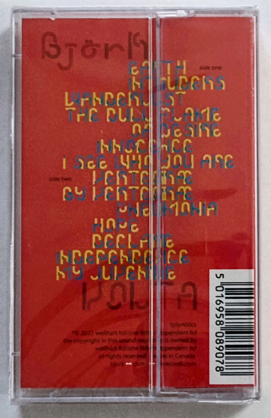 Björk - “Volta” - INDIE CASSETTE TAPE M/M (Sealed)