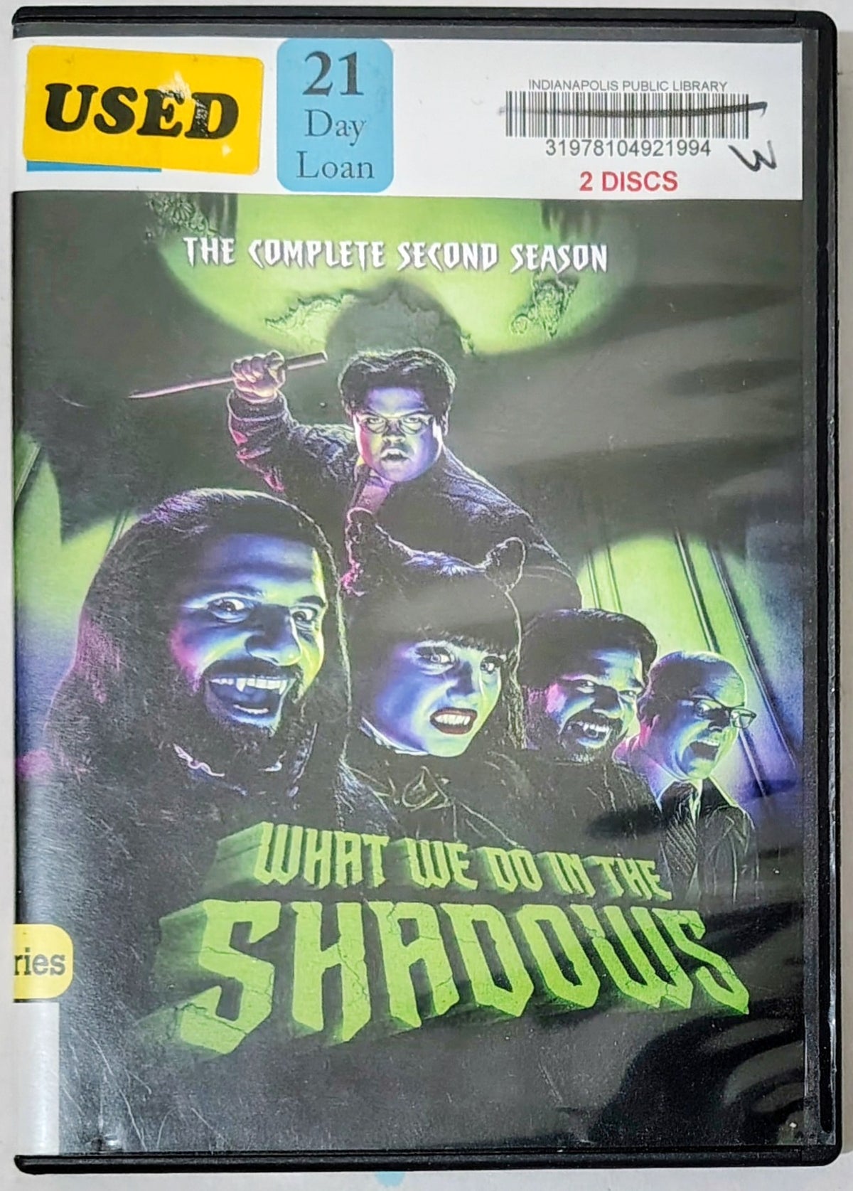 What We Do In The Shadows (Season 2) DVD (Library copy)
