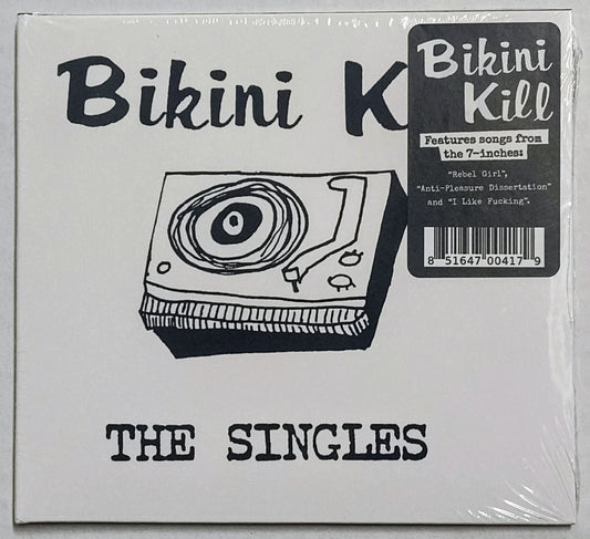 Bikini Kill - “The Singles” - INDIE COMPACT DISC M/M (Sealed)