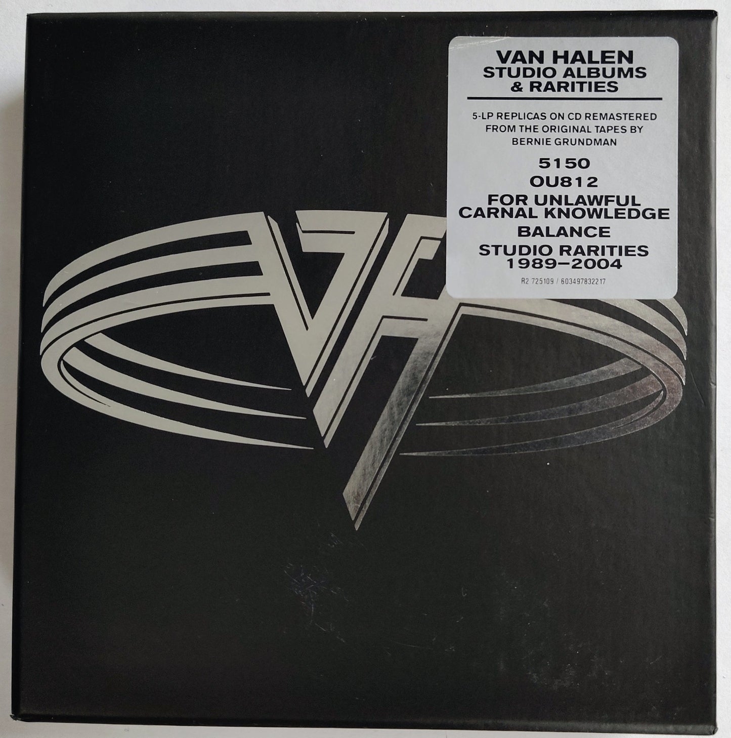 Van Halen - "The Collection II: 1986-1996 (Hagar-era Studio Album Remasters" - COMPACT DISC (5X) NM/NM