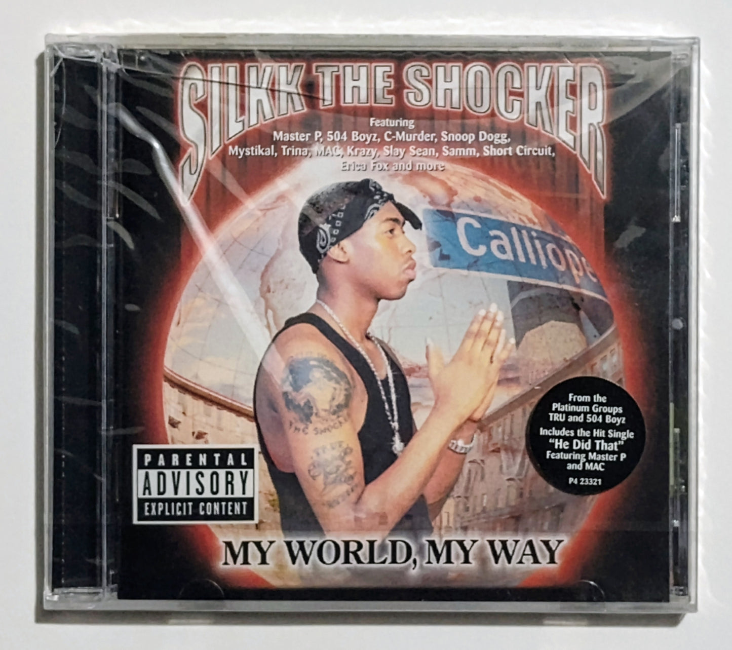 Silkk The Shocker - "My World, My Way" - COMPACT DISC VG+/M (Sealed; cracked cover)