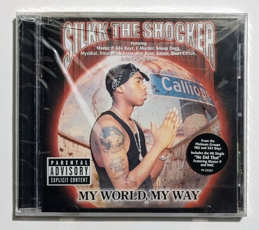 Silkk The Shocker - "My World, My Way" - COMPACT DISC VG+/M (Sealed; cracked cover)