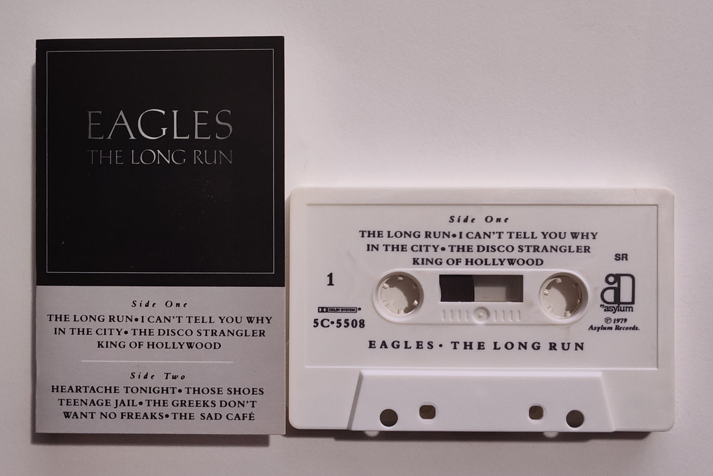 Eagles - "Long Run" - CASSETTE TAPE (Columbia House; DOLBY) VG+/VG+