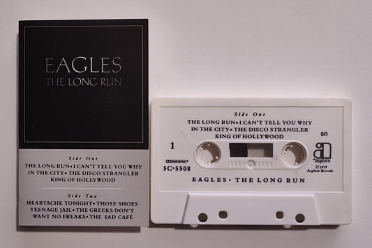 Eagles - "Long Run" - CASSETTE TAPE (Columbia House; DOLBY) VG+/VG+